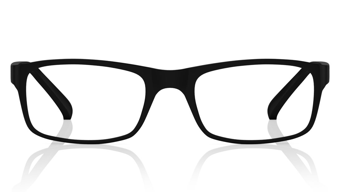 Image 1 of Black Rectangle Computer Glasses for Men from Titan Available at Titan Eye+