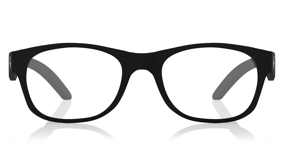Image 1 of Black Oval Rimmed Eyeglasses (FT1002D1A1|50) from Fastrack Available at Titan Eye+