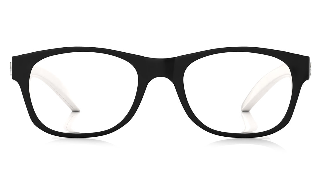 Image 1 of Black Oval Rimmed Eyeglasses from Fastrack Available at Titan Eye+