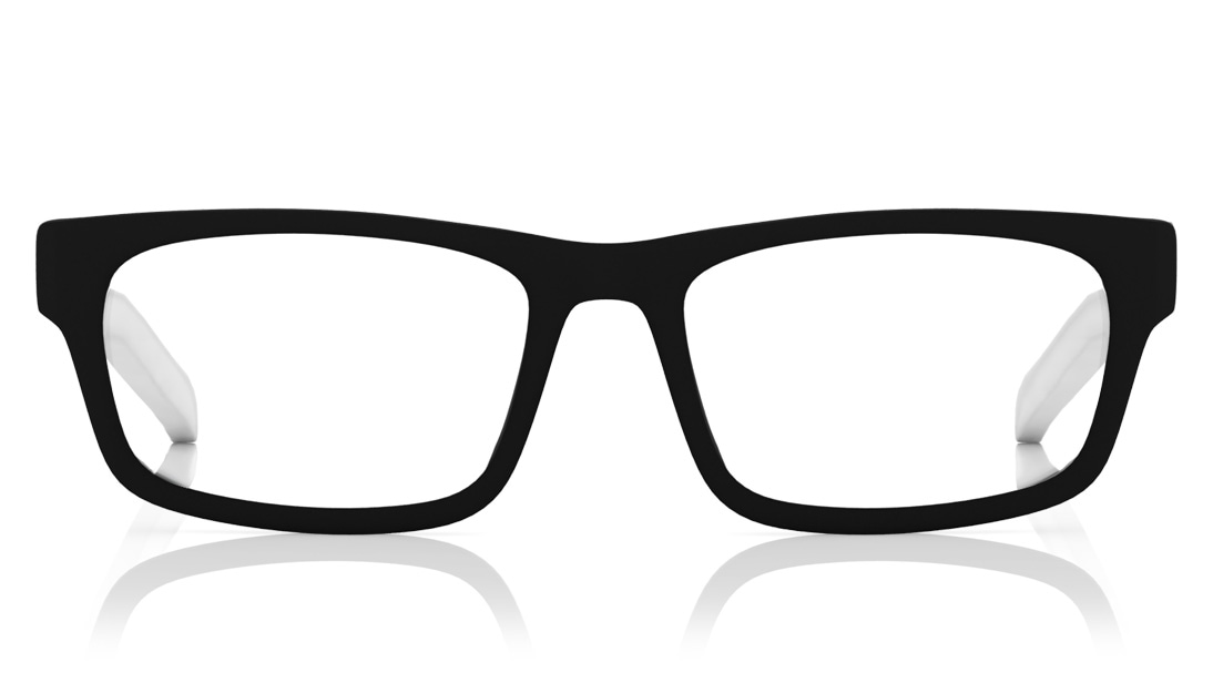 Image 1 of Black Rectangle Rimmed Eyeglasses (FT1008D1A1|53) from Fastrack Available at Titan Eye+