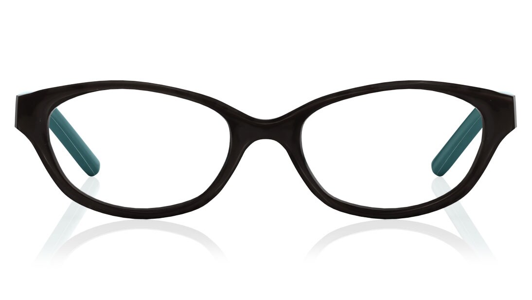 Image 1 of Brown Oval Rimmed Eyeglasses from Fastrack Available at Titan Eye+
