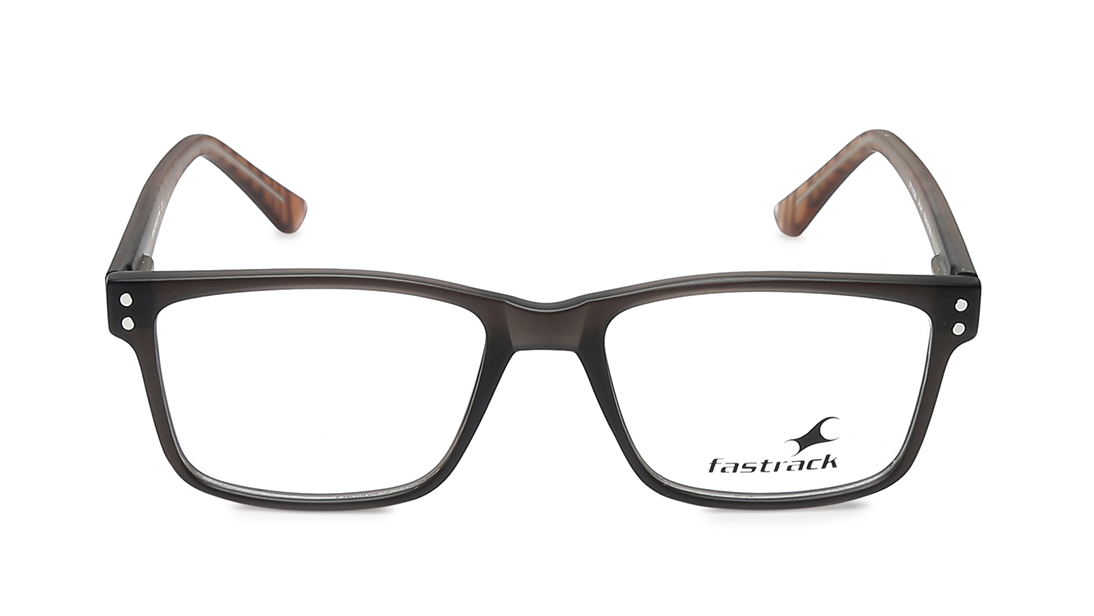 Image 1 of Black Wayfarer Rimmed Eyeglasses (FT1038A1A1|53) from Fastrack Available at Titan Eye+
