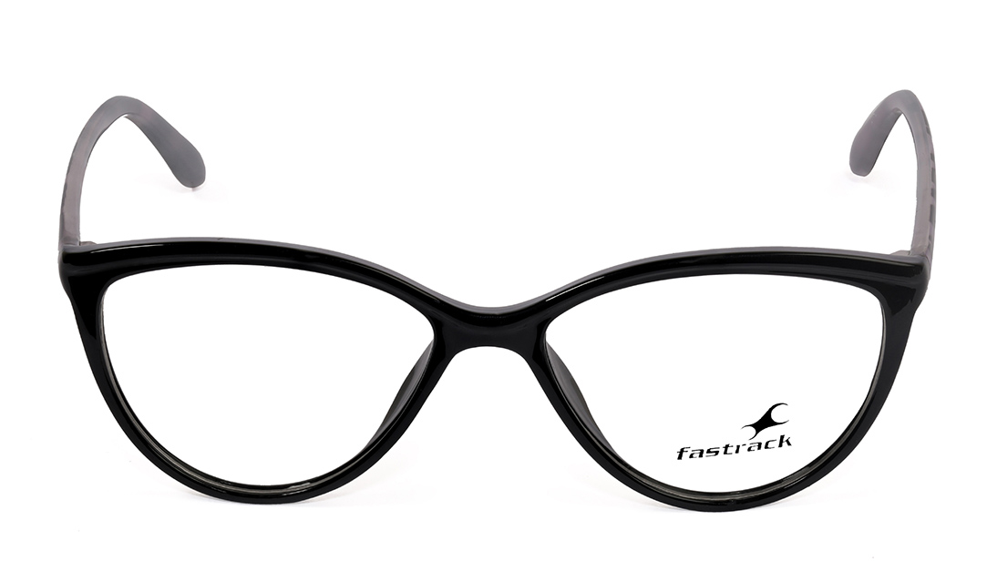 Image 1 of Black CatEye Eyeglasses for Women from Fastrack Available at Titan Eye+