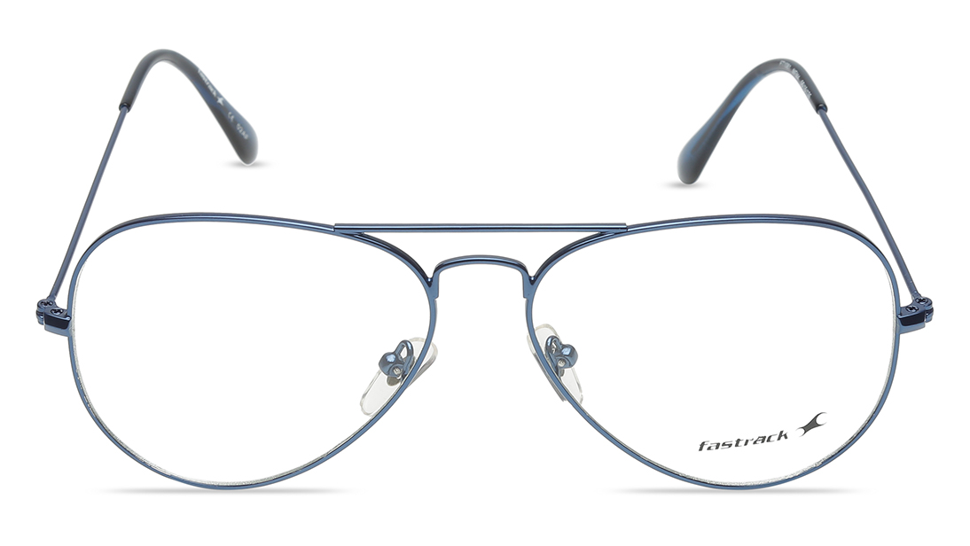 Image 1 of Blue Aviator Eyeglasses for Men from Fastrack Available at Titan Eye+