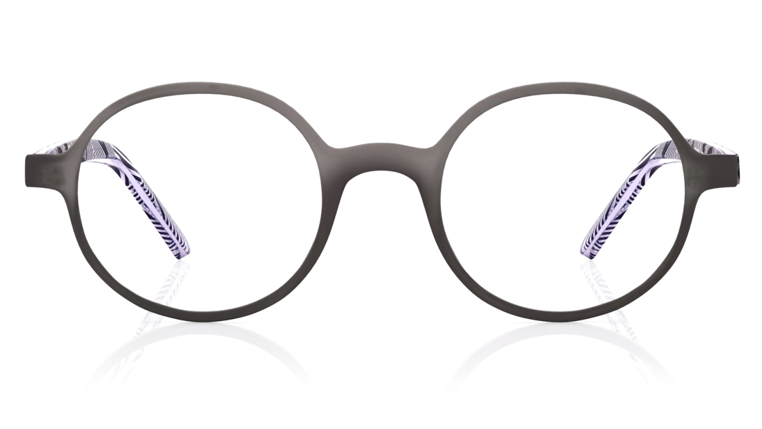 Image 1 of Grey Round Eyeglasses for Men and Women from Fastrack Available at Titan Eye+