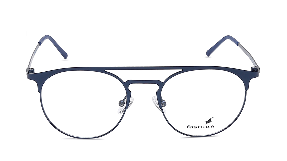 Image 1 of Blue Aviator Eyeglasses for Men from Fastrack Available at Titan Eye+