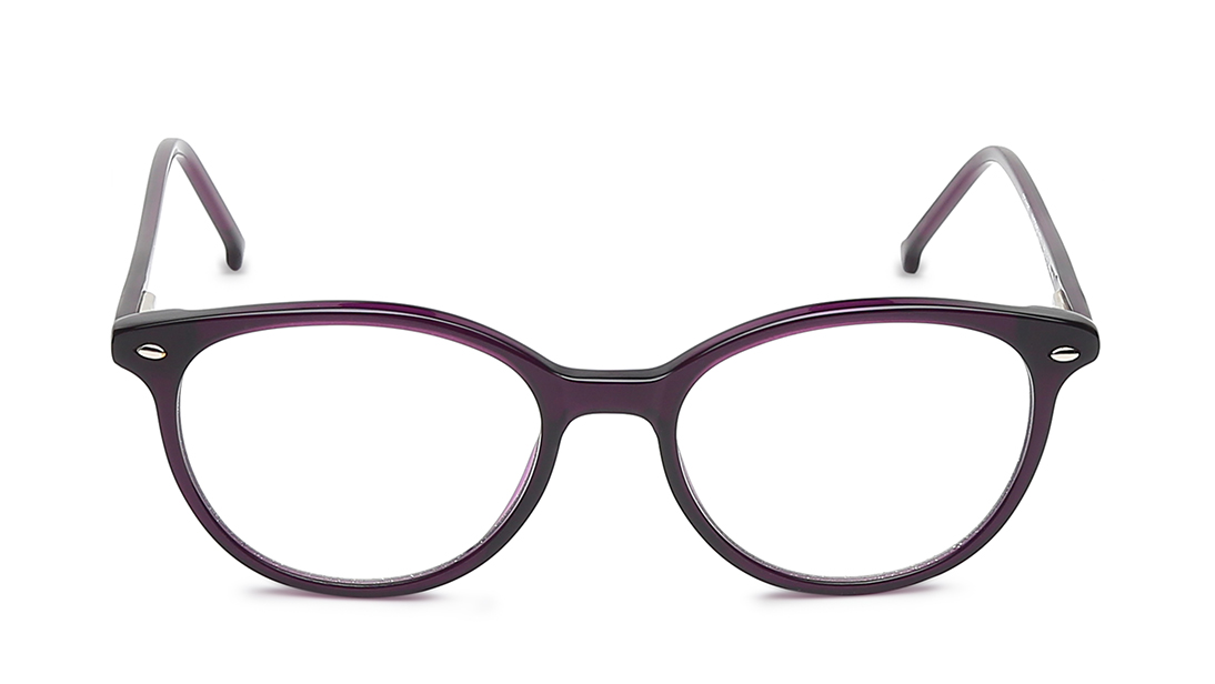 Image 1 of Purple Round Eyeglasses for Men from Fastrack Available at Titan Eye+