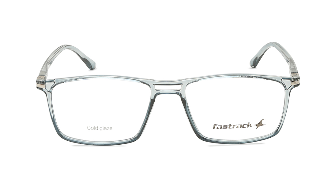 Image 1 of Grey Rectangle Computer Glasses for Men and Women from Fastrack Available at Titan Eye+