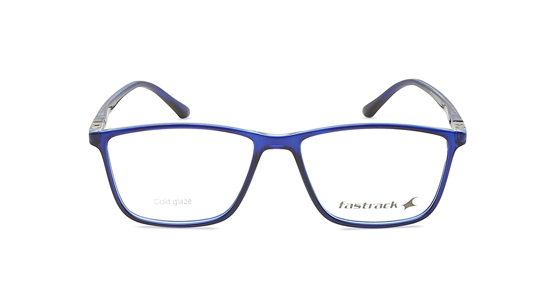 Image 1 of Blue Rectangle Computer Glasses for Men and Women from Fastrack Available at Titan Eye+