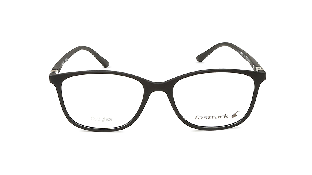 Image 1 of Black CatEye Blue Filter Computer Glasses for Women from Fastrack Available at Titan Eye+