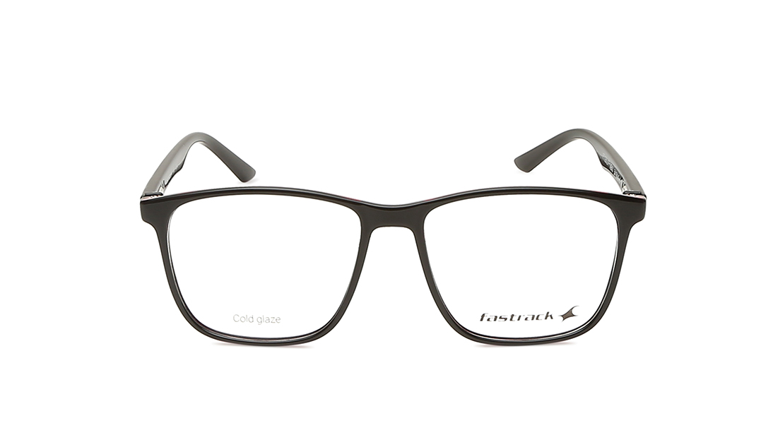 Image 1 of Black Square Unisex  Blue Filter Computer Glasses(FT1280UFP1MBKCGV) from Fastrack Available at Titan Eye+