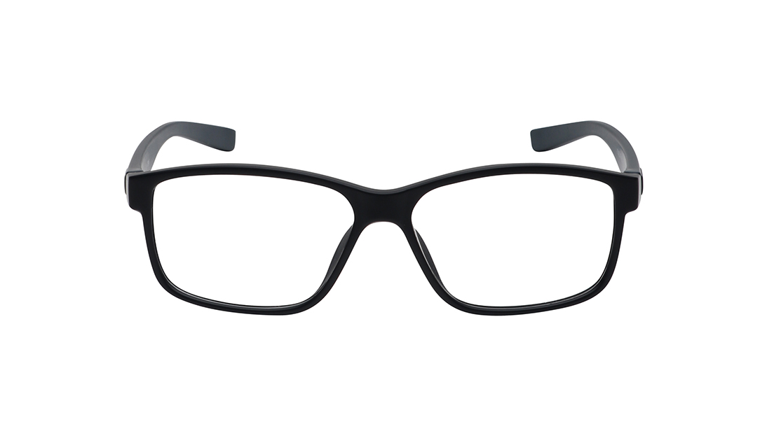 Image 1 of Black Square Eyeglasses for Men and Women from Fastrack Available at Titan Eye+