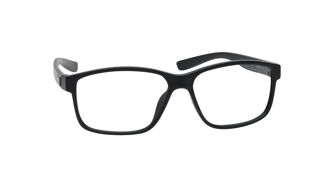 Grey Square Rimmed Unisex Eyeglasses (FT1405UFP4MGYV|55)