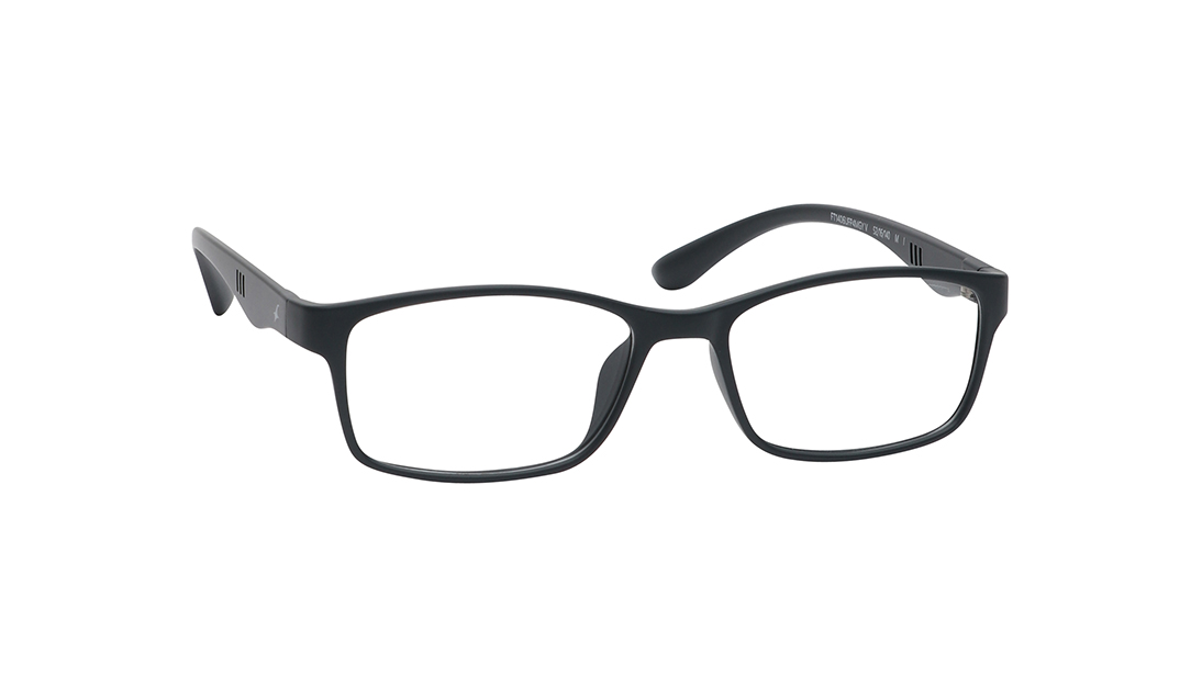 Blue Rectangle Rimmed Unisex Eyeglasses (FT1406UFP4MGYV|52)