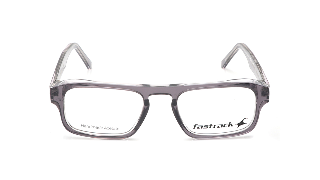 Image 1 of Black Rectangle Eyeglasses for Men and Women from Fastrack Available at Titan Eye+