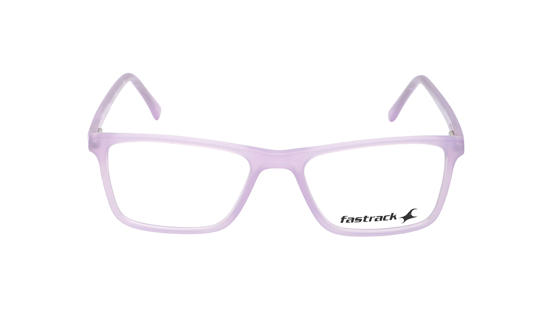 Image 1 of Purple Rectangle Eyeglasses for Men from Fastrack Available at Titan Eye+