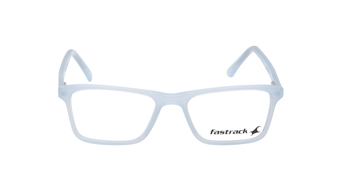 Image 1 of Blue Rectangle Eyeglasses for Men from Fastrack Available at Titan Eye+