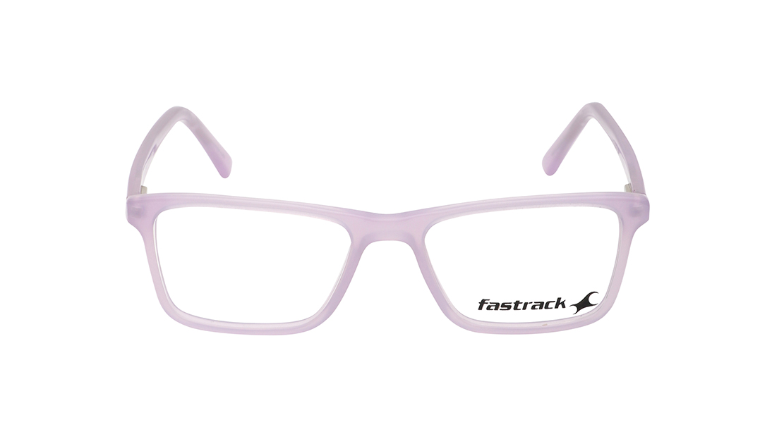 Image 1 of Purple Rectangle Eyeglasses for Men from Fastrack Available at Titan Eye+