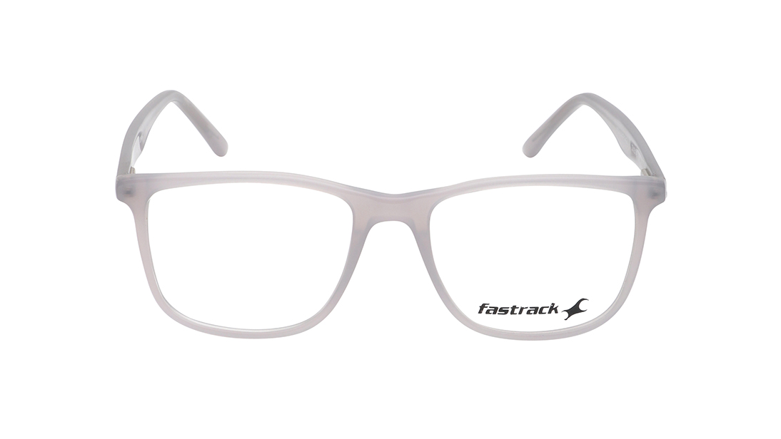 Image 1 of Grey Square Eyeglasses for Men from Fastrack Available at Titan Eye+