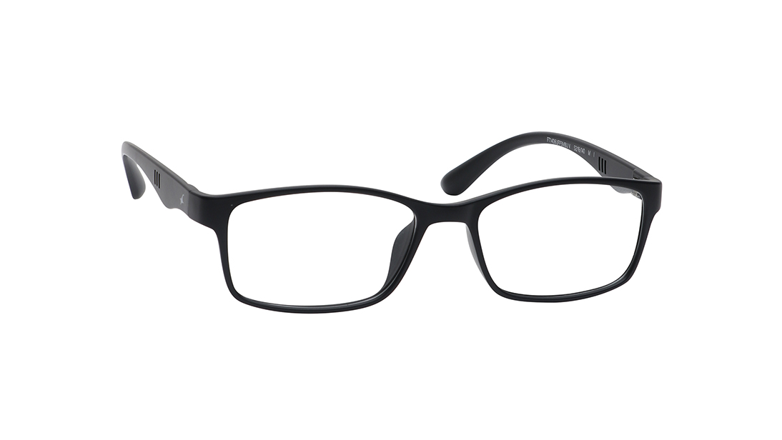 Grey Square Rimmed Eyeglasses for Men