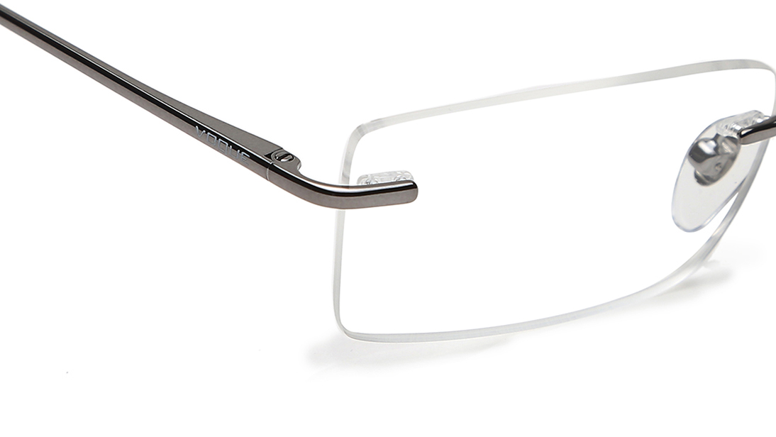 Metal rimless eyeglass frames on sale