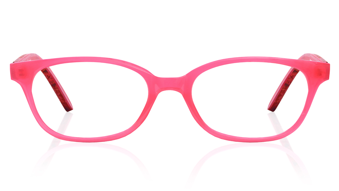 Image 1 of Pink Wayfarer Rimmed Eyeglasses  (FZ1007WFP1|49) from Fastrack Available at Titan Eye+