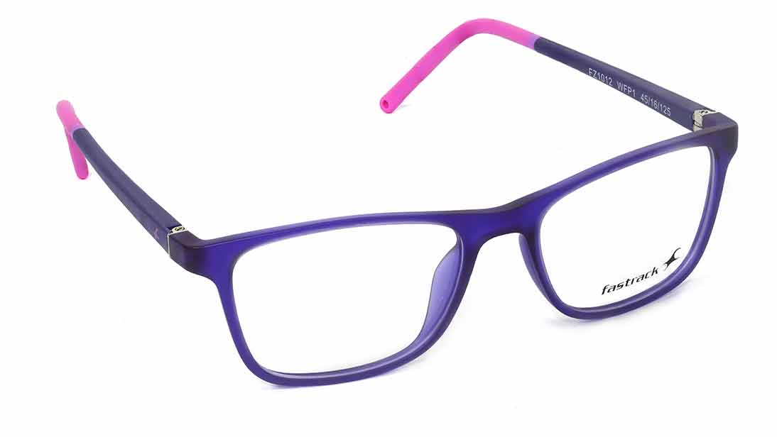 Purple Rectangle Eyeglasses for Women available online at Titan Eye+