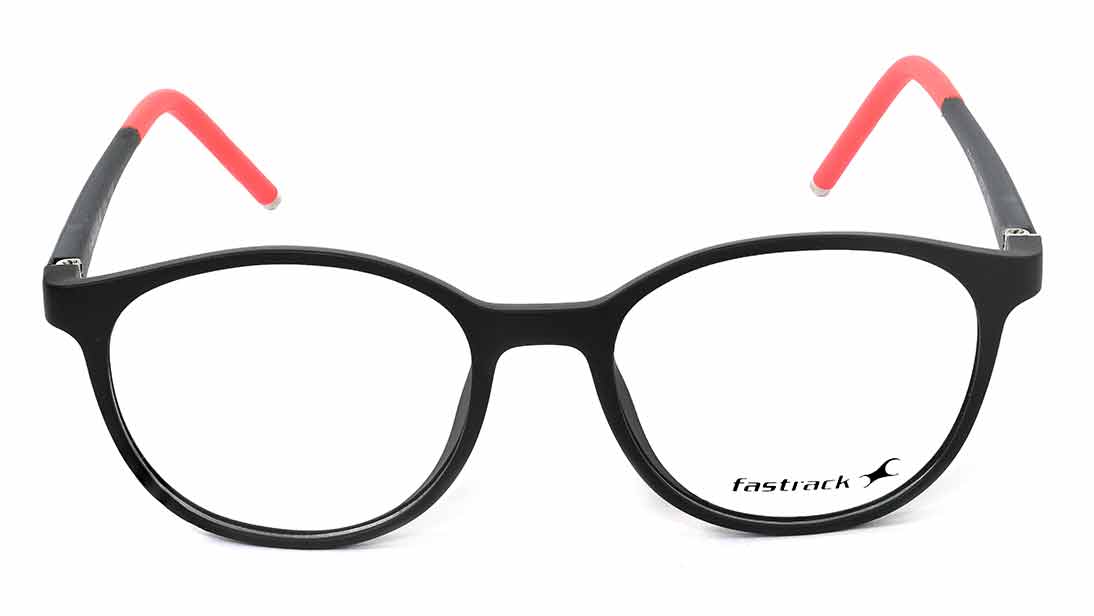 Image 1 of Black Round Eyeglasses for Men and Women from Fastrack Available at Titan Eye+