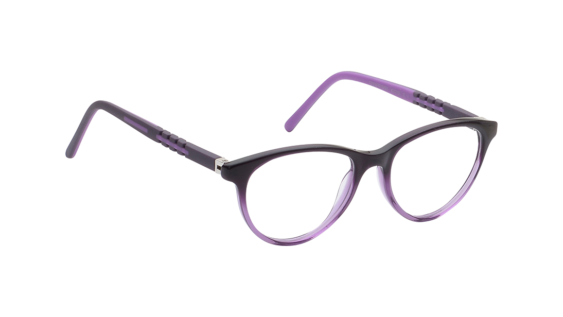 Purple CatEye Eyeglasses for Kids available online at Titan Eye+