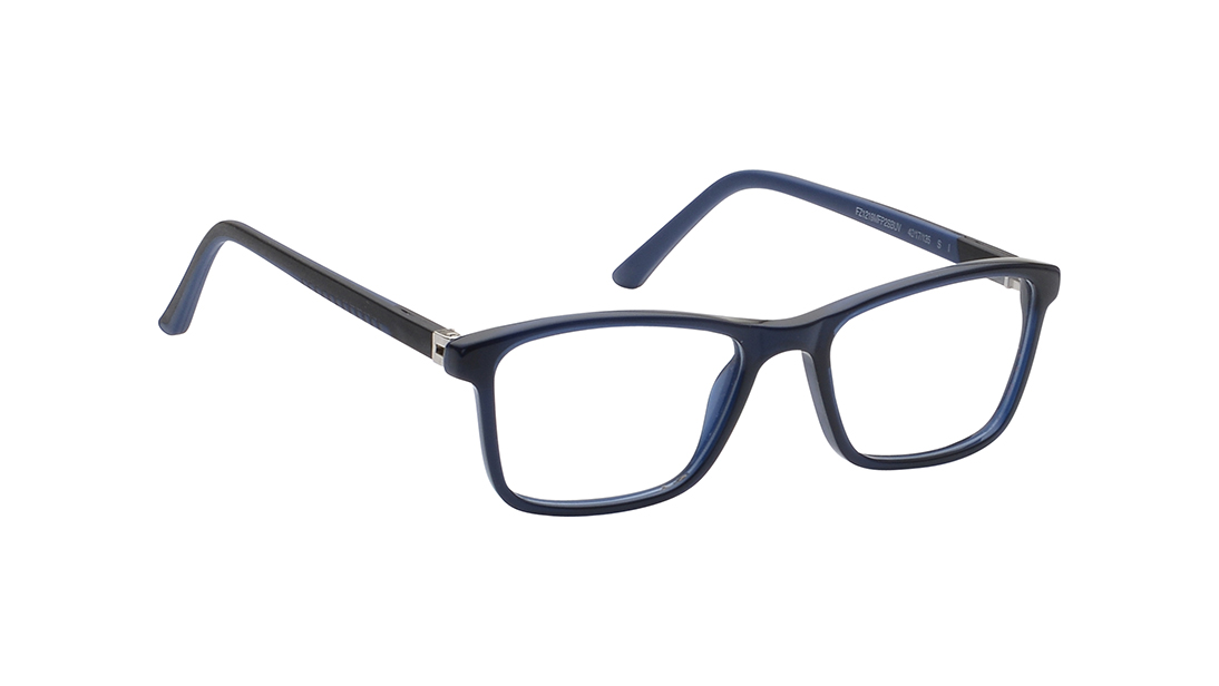 Blue Rectangle Eyeglasses for Kids