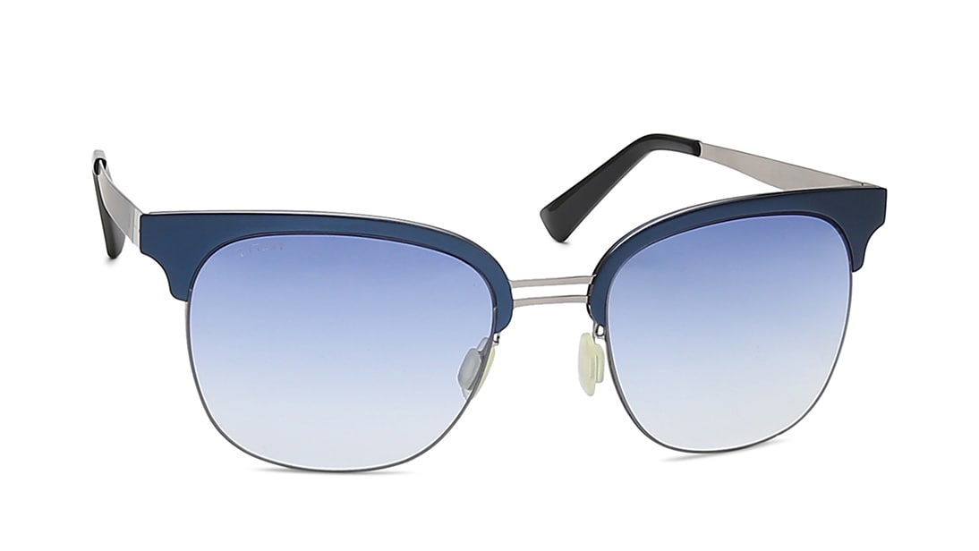 Blue Clubmaster Women Sunglasses (G215CTMLMC|54)