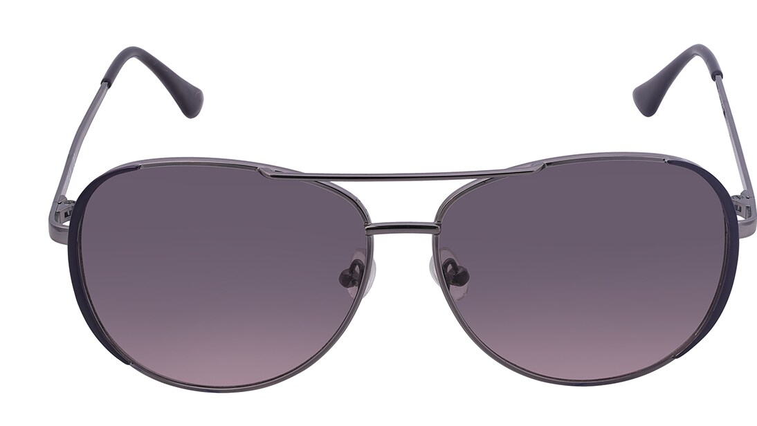 Grey Aviator Sunglasses for Women available online at Titan Eye+