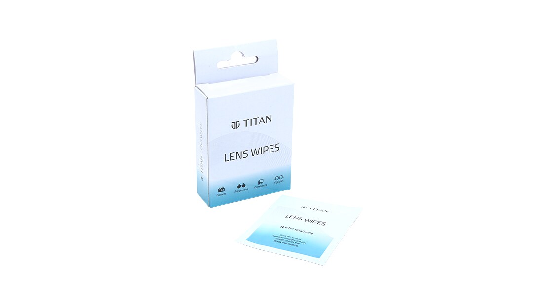 Image 3 of Titan Lens Wipes from Titan Available at Titan Eye+