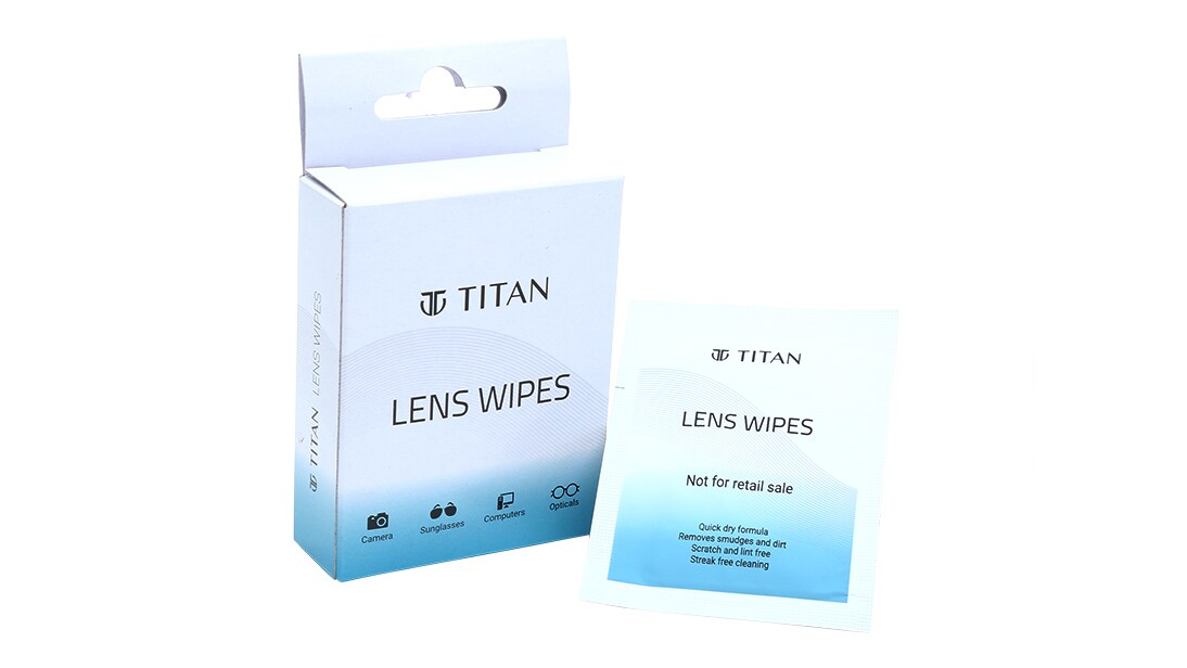 Image 4 of Titan Lens Wipes from Titan Available at Titan Eye+