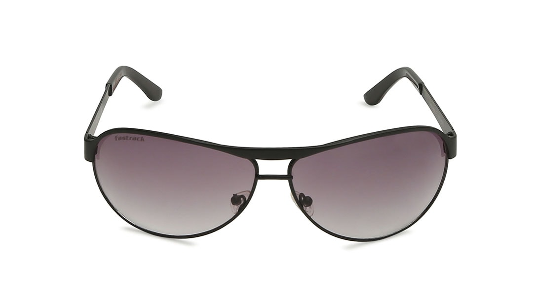 Shop Black Pilot Rimmed Sunglasses M035GY1 From Fastrack