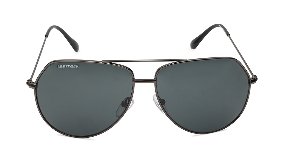 Aviator Rimmed Sunglasses Fastrack M226BK5G at best price Titan Eye