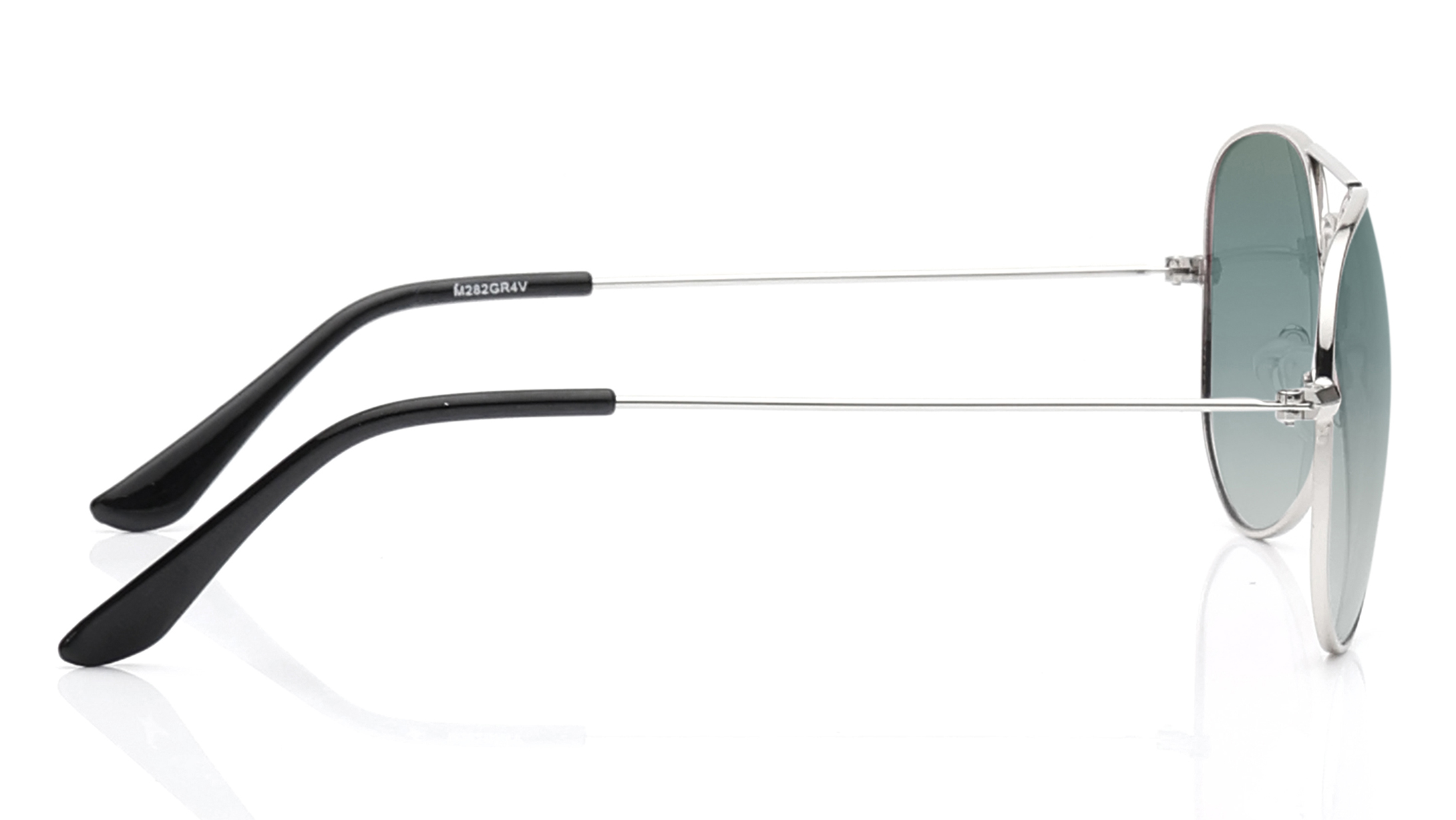 Image 6 of Green Aviator Sunglasses for Men and Women from Tees By Fastrack Available at Titan Eye+