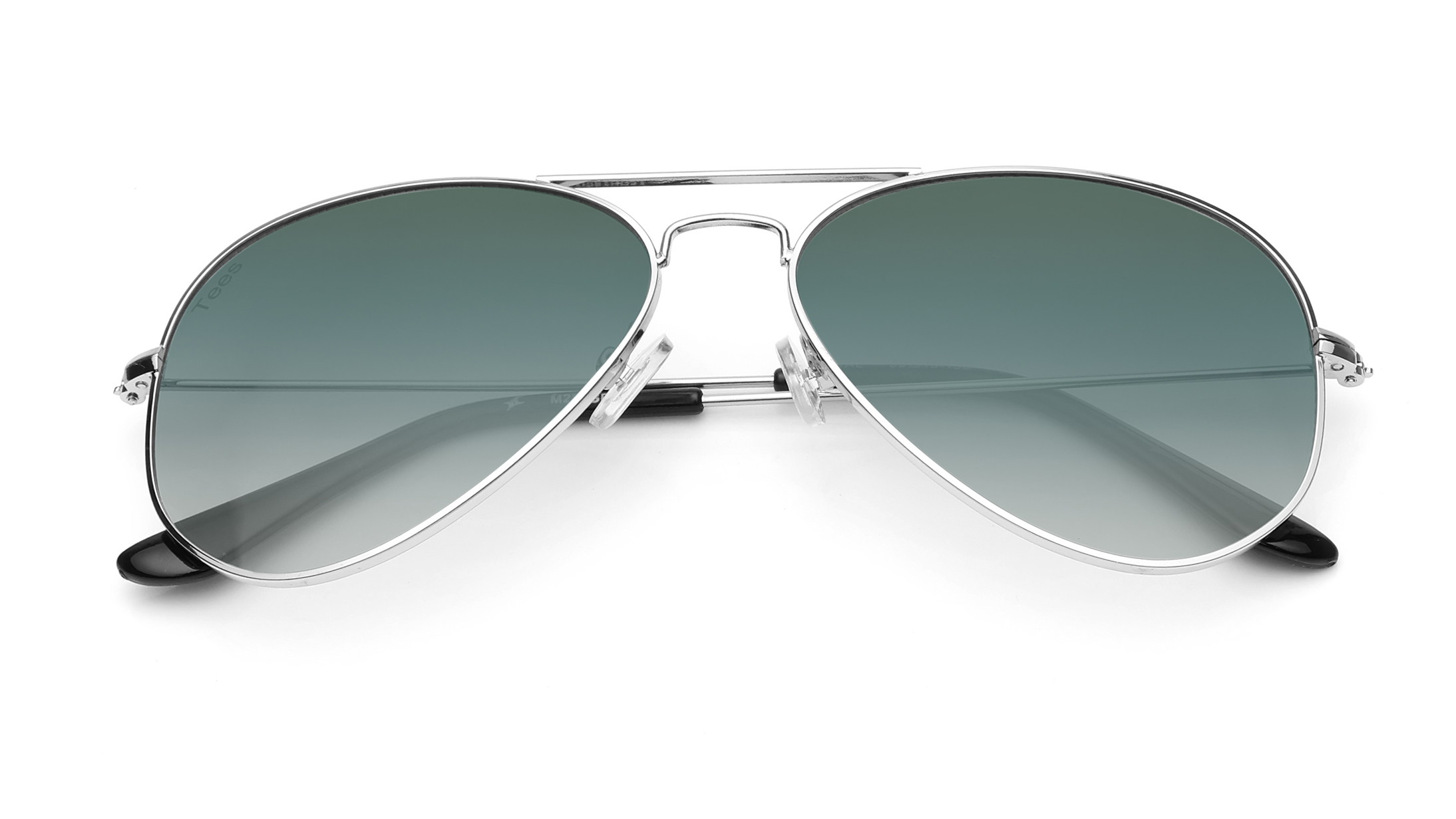 Image 8 of Green Aviator Sunglasses for Men and Women from Tees By Fastrack Available at Titan Eye+