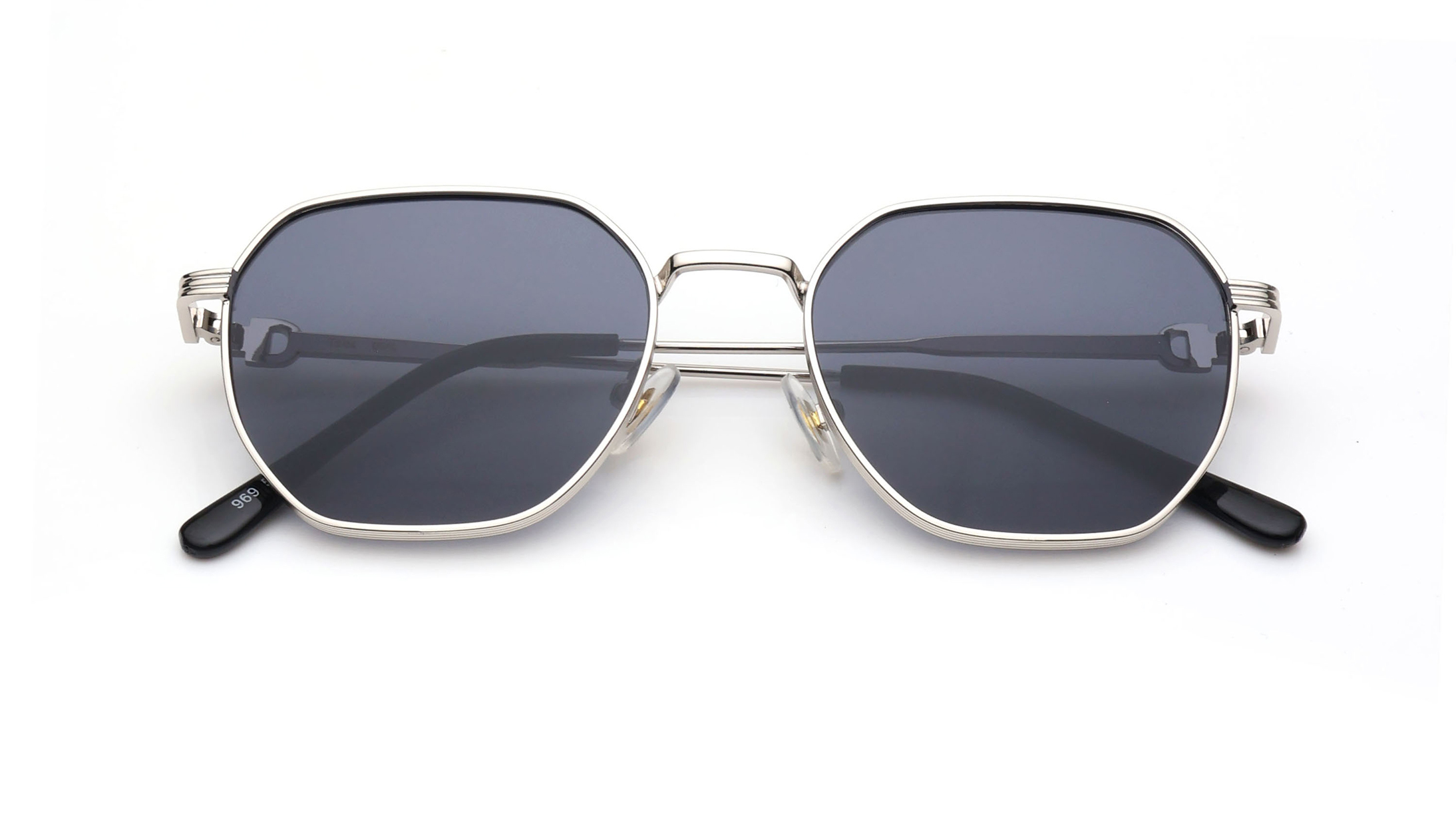 Hexagon sunglasses men on sale