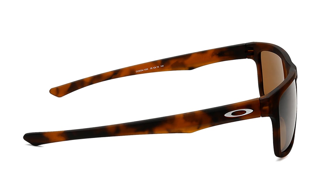 Brown Rectangle Men Sunglasses (OK933493341058|58) available online at  Titan Eye+