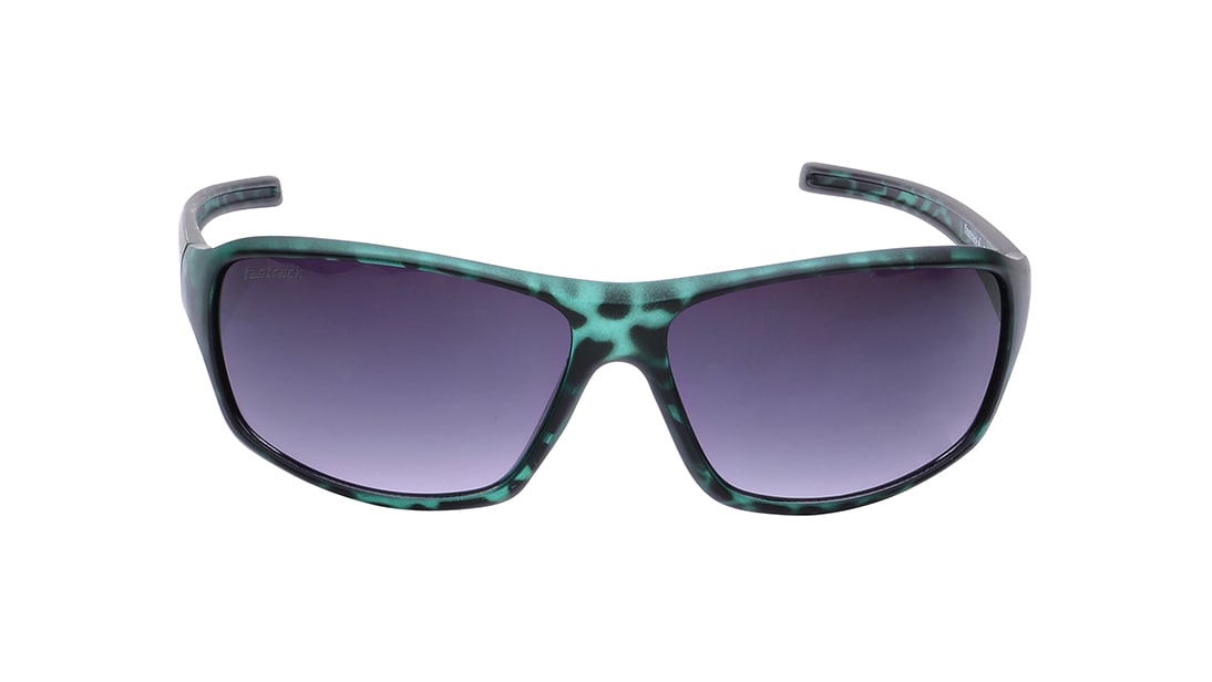Image 1 of Black Sporty Rimmed Sunglasses From Fastrack (P222BK6V) from Fastrack Available at Titan Eye+