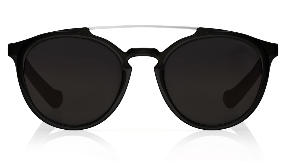 Round Rimmed Sunglasses Fastrack P341BK1 at best price Titan Eye