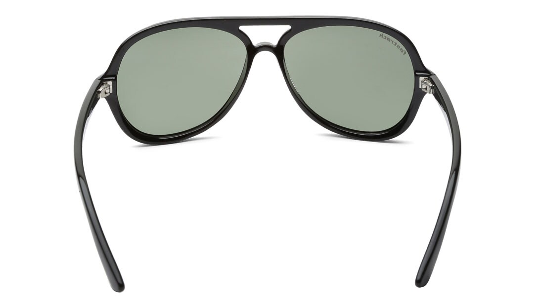 Image 5 of Black Aviator Sunglasses for Men from Fastrack Available at Titan Eye+