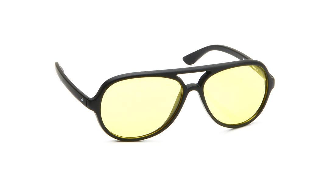 Yellow Aviator Polarized Sunglasses for Men