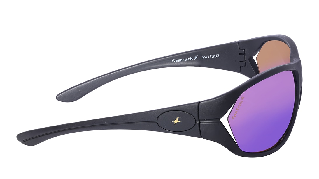 Sports Rimmed Sunglasses Fastrack P411BU3 at best price Titan Eye