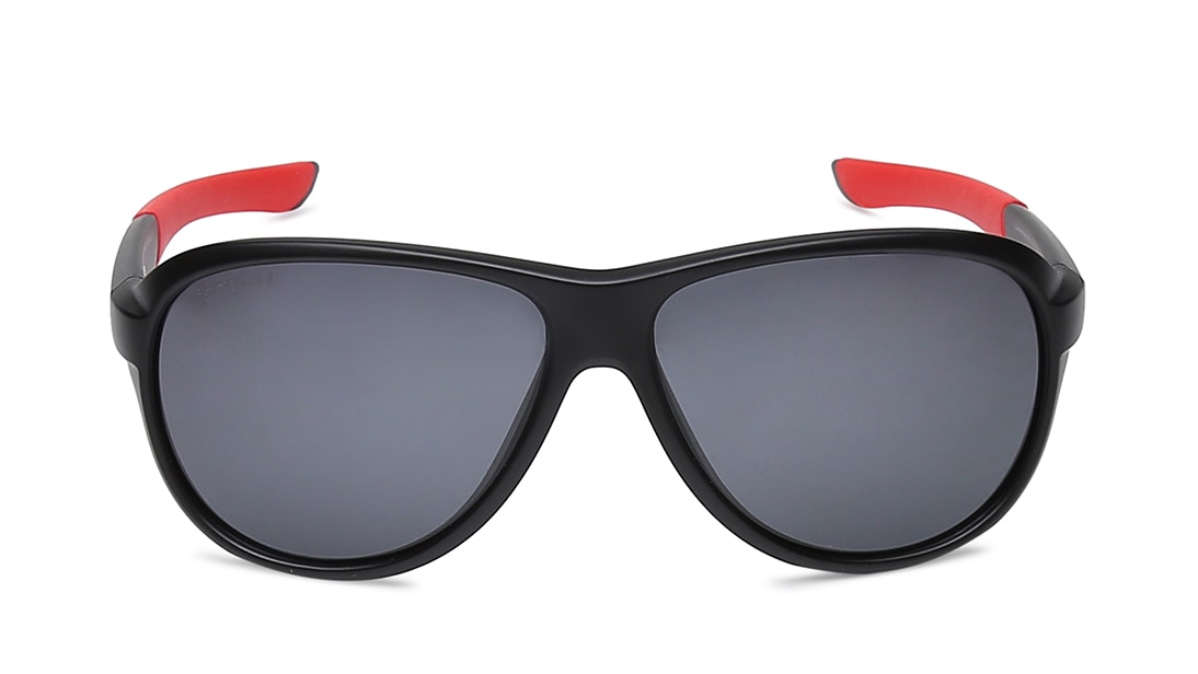 Grey Aviator Polarized Sunglasses for Men available online at