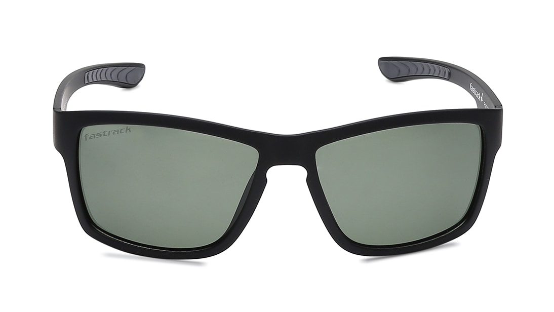 Square Rimmed Sunglasses Fastrack P420GR4P at best price Titan Eye