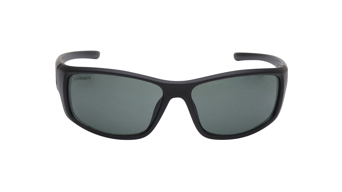 Image 1 of Green Sporty Rimmed Sunglasses From Fastrack (P427GR12V) from Fastrack Available at Titan Eye+