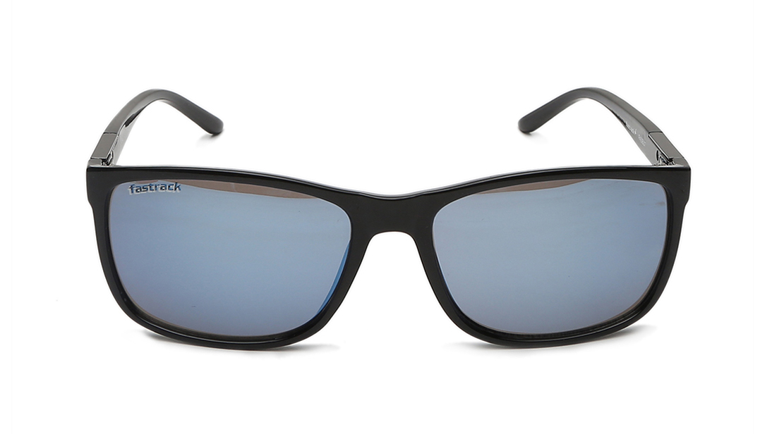 Image 1 of Blue Square Sunglasses for Men from Fastrack Available at Titan Eye+