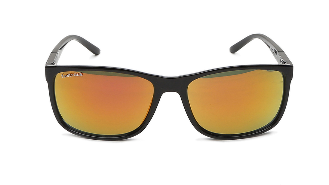 Image 1 of Red Square Sunglasses for Men from Fastrack Available at Titan Eye+